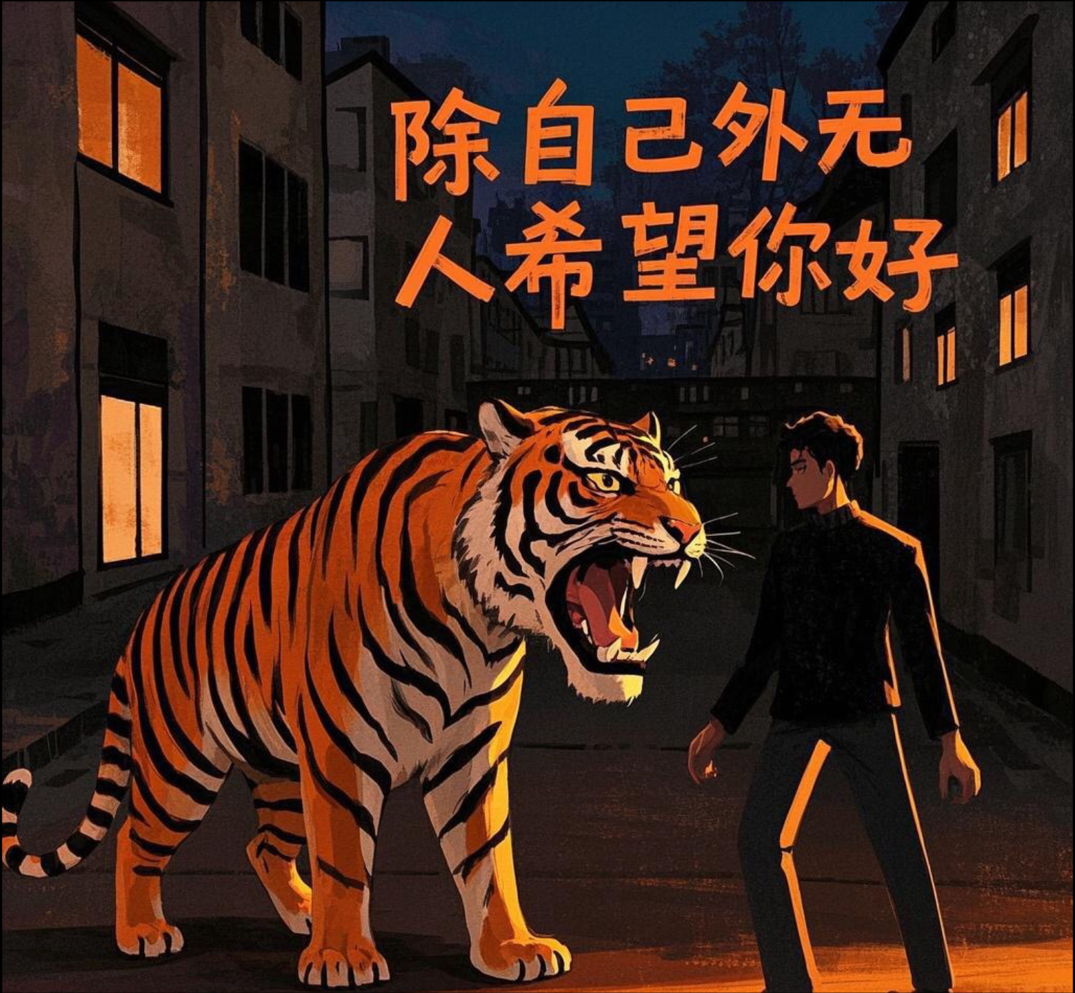 对手暂且放到一边，全力以赴冲锋前进(形容困难时伸出援手的句子)